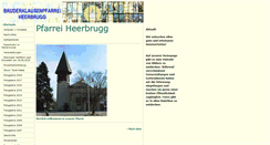 Desktop Screenshot of kath-heerbrugg.ch